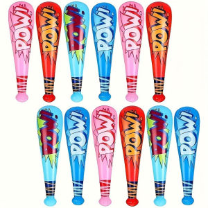 Inflatable Baseball Bat BalloonsParty FavorsParty DecorationsInteractive Play and Team Cheer Party Supplies Party Balloons