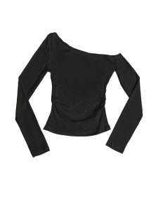 Áo Thun Nữ ROKBBK-K Hip Hop Jazz Casual Fit Dáng Múa Thường Ngày Quần Áo Thể Thao Mùa Xuân Cotton 85% Dài Tay Cổ Tròn