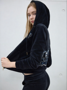 Juicy Couture | Sheepskin Double-Sided Velvet Coat for Autumn