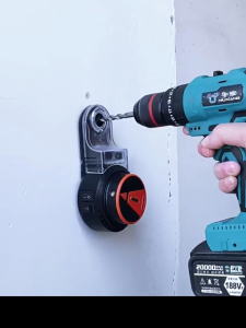 Dụng cụ điện đa năng - Máy khoan không dây hút bụi kèm máy chiếu Laser chống bụi