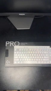 Keyboard Logitech Gaming PRO X Rapid - Desain Tenkeyless Mode Rapid Trigger ORIGINAL 100%