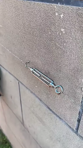 Tăng đơ kim loại hai đầu móc điều chỉnh độ căng dây cáp xe máy