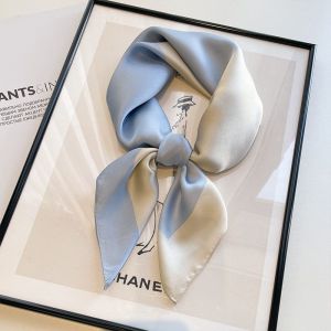 Khăn Choàng Lụa Nhỏ 70 Phong Cách Mới in Họa Tiết Cổ Điển Đa Năng Cho Nữ Khăn Choàng Cổ Chuyên Nghiệp Mùa Xuân Hè Cao Cấp