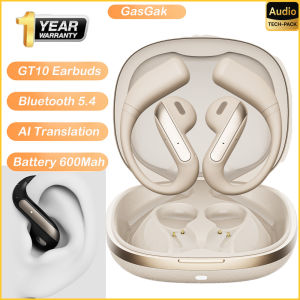 GasGak Wireless EarphonesEarbuds Adaptive ENC Bluetooth 5.4 TWS Low Latency Headphone 58H Play Time Headsets 12mm Drivers Earphone for iPhone 15 pro max Android Phone Laptop