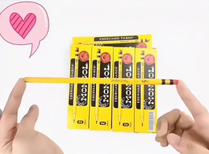 12pcs/box Professional Mongol Pencil #2(Medium) octagon Pencil painting pen