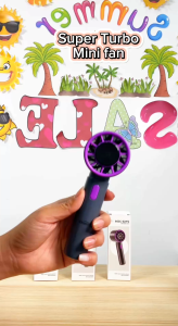 YEELITE 30000 RPM Portable Handheld Cooling Fan 6-Speed Display Ultra-Strong Wind Long Battery Life 2504