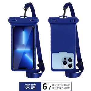 Diving Waterproof Touchscreen Phone Bag Transparent 3D Style Stream Tracing Photography Equipment Submersible Mobile Shell