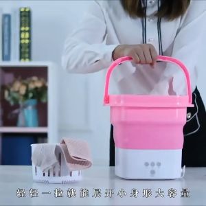 LESS - Foldable washing machine portable small washing socks underwear special mini baby dormitory washing machine迷你洗衣机