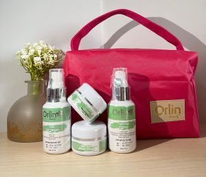 PAKET FLEK PLATINUM ORLIN BEAUTY SKINCARE MENCERAHKAN WAJAH BPOM