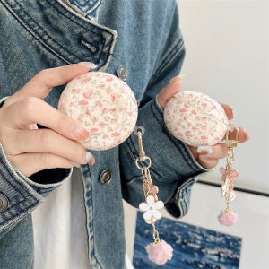 Floral Protective Silicone Case for Huawei Freebuds pro 3/4 7i SE2 Creative Freeclip2 Trendy Earphone Cover 6i Pink SE3