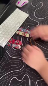 Mini Finger Skateboard for Kids and Adults Random Designs for Finger Coordination Training Stress Relief and Party Favors