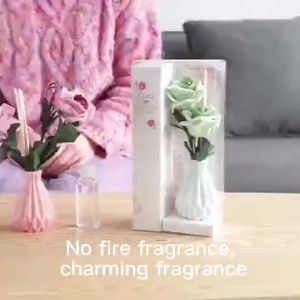 Taffware HUMI Pengharum Ruangan Reed Diffuser with Rattan Stick 30ml Jasmine - 2023