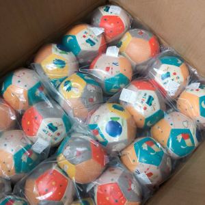 Bóng Vải an Toàn Không Độc Hại Cho Trẻ Sơ Sinh Và Trẻ Em Dưới 3 Tuổi Bóng Vải Tròn Cho Bé Trai Và Bé Gái Quà Tặng Tròn