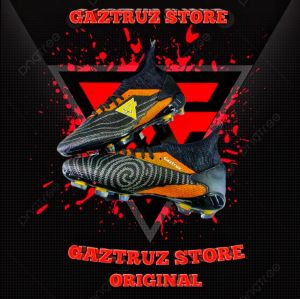GAZTRUZ//SEPATU BOLA GAZTRUZ VIPER HITAM HIJAU/sepatu bola viper hitam stabilo