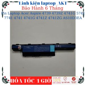 Pin Laptop Acer Aspire 4738 4738G 4750 4350 4739 4739Z 4741G 5741 7741 4741 4741G 4741Z 4741ZG AS10D3EA