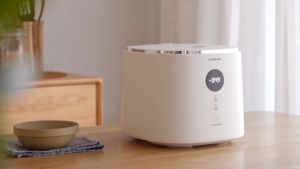 Nồi Cơm Điện LocknLock Bianco Nemo Rice Cooker 1.2L EJR384IVY  6 Chế Độ Giữ Ấm 24h màn hình LCD - Hàng Chính Hãng