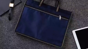 Large Capacity BriefcaseFolder Tote BagBusiness BagStorage HandbagWaterproof File Briefcase