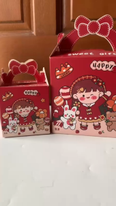 BD Goodie Bag Ulang Tahun / Kotak Kado Karakter Anak Anak / Tas Hadiah Sovenir Ulang Tahun Size S dan M PP23