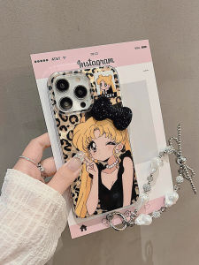 เคสโทรศัพท์ลายเสือดาวน้ำแข็ง Moon Water สำหรับ Apple 16promax 15 14pro 13 12 17Air ลายผีเสื้อ 11 คู่ 10 คู่ 9 คู่