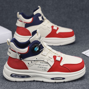 CONGLINSHIZI | High Ankle Boys Shoes Lace-Up Thick Sole Workwear Boots