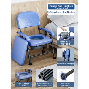 MONLEYTA | Foldable Portable Toilet Shower Chair