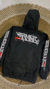 Jaket Hoodie Pria Waterprof Windbraker Terbaru Tebal Printing Jaket Cowok Remaja Dewasa Outdoor