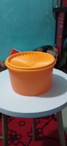 TUPPERWARE MIDI UK 1LITER  ORANGE ORIGINAL