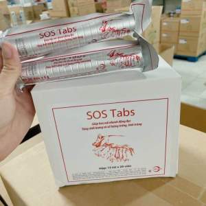 SOS TABS (1 thanh 20 viên) viên nhai gây lên giống tự nhiên cho heo trâu bò dê cừu và các gia súc khác