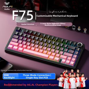 AULA | Tri-Mode Wireless Customizable Mechanical Keyboard