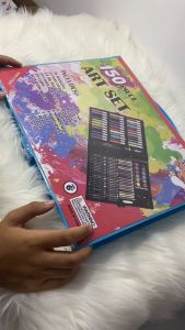 PENSIL WARNA CRAYON KRAYON KOPER LENGKAP 150PCS ALAT TULIS SET COLOURING ART