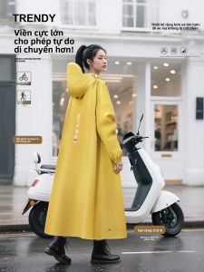 ZHENGYU | Áo Mưa Oxford Chống Thấm Dùng Riêng Cho Đạp Xe
