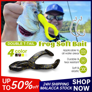 Kicker Frog 7cm 8cm 9cm TPE Soft Frog Topwater Floating Casting Haruan Toman PB Freshwater Saltwater Fishing