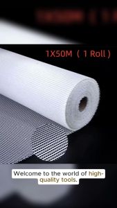 1m x 50m x 100gsm Fibermesh Net for Waterproofing (Roll)