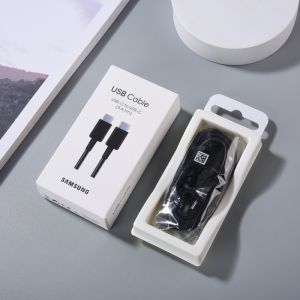 Samsung | Cáp Sạc Nhanh Samsung 65W 45W 5A PD USB Type C 100/180CM Dành Cho Galaxy S22 S23 S24 FE S25 Ultra Z Flip Fold 7 6 5 - Màu Đen/trắng