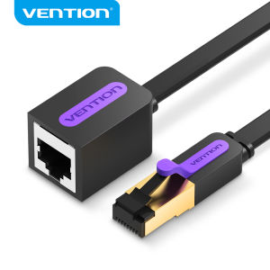 Vention | Vention Cat7 Ethernet Extension Cable RJ45 Cat7/Cat6 Male to Female Rj45 Ethernet Extender Adapter for PC Laptop Ethernet Cable