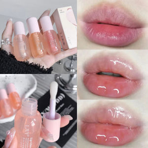 Dorisna Moisturizing Lip Gloss Crystal Glossy Lip Oil Transparent Hydrating Lip Serum Big Lip Brush Head Lip Glaze Makeup Cosmetics