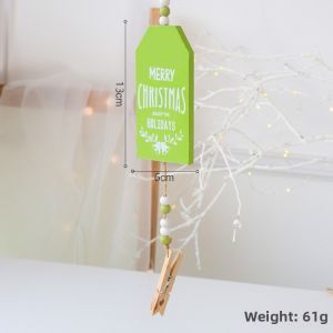 Christmas Creative Wooden Decoration Ornaments