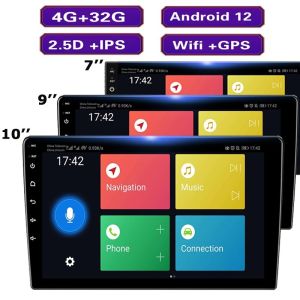 (4G RAM+32G ROM )7/9/10 Inch Android 2Din Autoradio Car Stereo Video MP5 Player Support FM/GPS/Wifi/Bluetooth/USB/Camera