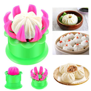 (Ready Stock)L/SHousehold Kitchen New Upgrade Full Manual Large Steamed Stuffed Bun Artifact Dumpling Maker Kneading Steamed Bun Clip Small Cage Device Large Steamed Stuffed Bun Mold