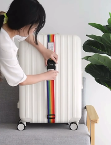 Luggage Strap with Password Lock Luggage Securely Tied BeltExplosion-proof Strap