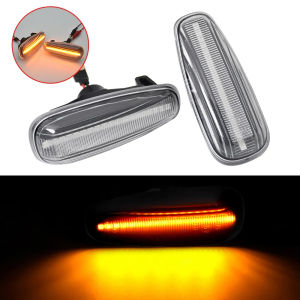 2Pcs Dynamic LED Fender Side Marker Light Turn Signal Lamp Sequential Blinker Indicator Repeater For Hyundai i30 Grandeur Avante Elantra KIA Rio Carens Rondo