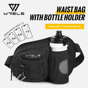WRELS | WRELS Fanny Pack Waterproof Sports Fanny Pack Lightweight Waist Bag Bottle Holder Adjustable Belt Bag Running Marathon Bum Bag