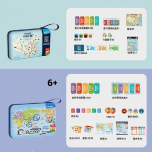 Yaofish | Educational Travel Themed Portable Board Game for Children