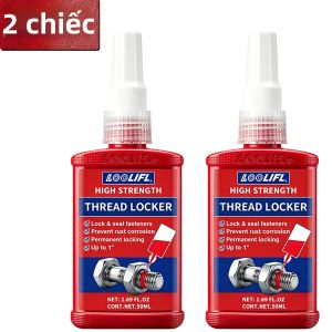 LOOLIFL | Keo Dán Ốc Vít Kỵ Khí Red/Blue 243/271 Chống Rung Chống Lỏng Dùng Cho Bu Lông/ốc Kim Loại Sửa Chữa Ô Tô/máy Móc