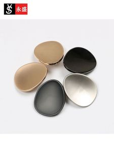 Nút Trang Trí Khâu Tay Bằng Kim Loại Cao Cấp Dành Cho Nữ Cho Áo Khoác Váy Phù Hợp Với Khóa Tôn Sùng Hình Bầu Dục Chìm