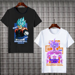 Dragon Ball Super Son Goku Collaborative T-Shirt Short Sleeve Youth Fashion Cartoon Print Casual Top for Teens And Men