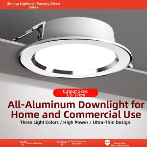 Simple Slim LED Recessed Downlight
