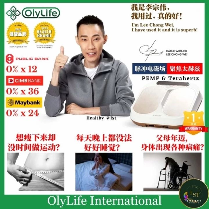 OlyLife THz Tera-P90 太赫玛瑙光能仪 Olylife THz Tera-P90 (Foot Machine) – Mageline World