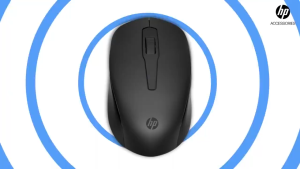 Mouse HP 150 Wireless Original USB Nano Receiver Untuk Laptop Komputer Desain Ergonomis Nyaman