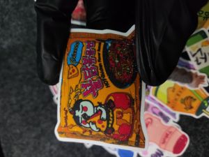 KOREAN PRIDE FOOD STICKER (20pcs.Glittered)